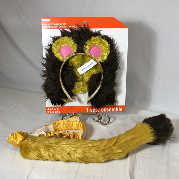 Creatology Other - Lion Halloween Costume Ears Headband Gloves Tail